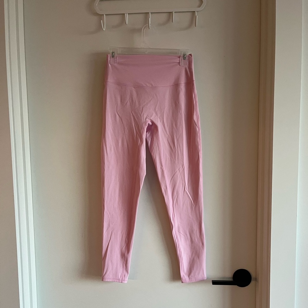 Pink athletic leggings